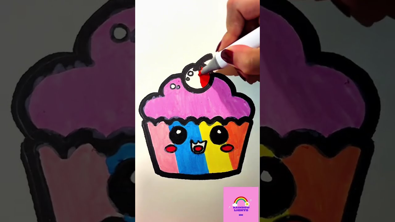 Relaxing Coloring videos 🌈✍️🍭 #coloring #youtube #viral #coloring trending #relaxing #satisfying 