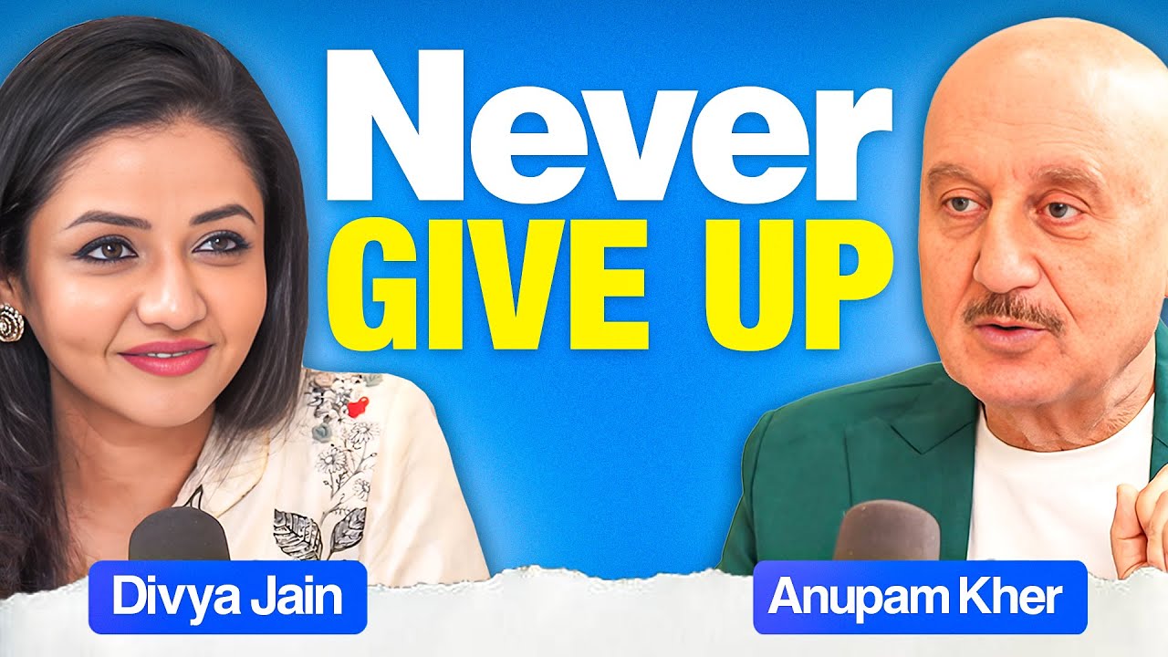 Anupam Kher on Failure, Regret & Surviving Bollywood Struggles