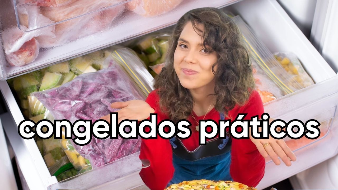 CONGELANDO COMIDA SAUDÁVEL PARA A FAMÍLIA | Marina Morais