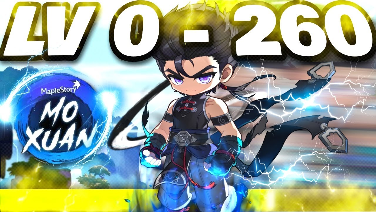 Maplestory Moxuan FAST Leveling Guide (Уровень 10-260)