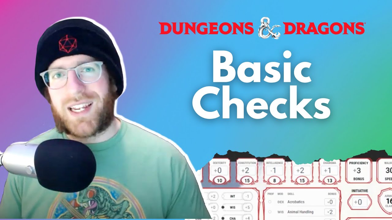 Dungeons and Dragons - Basic Checks
