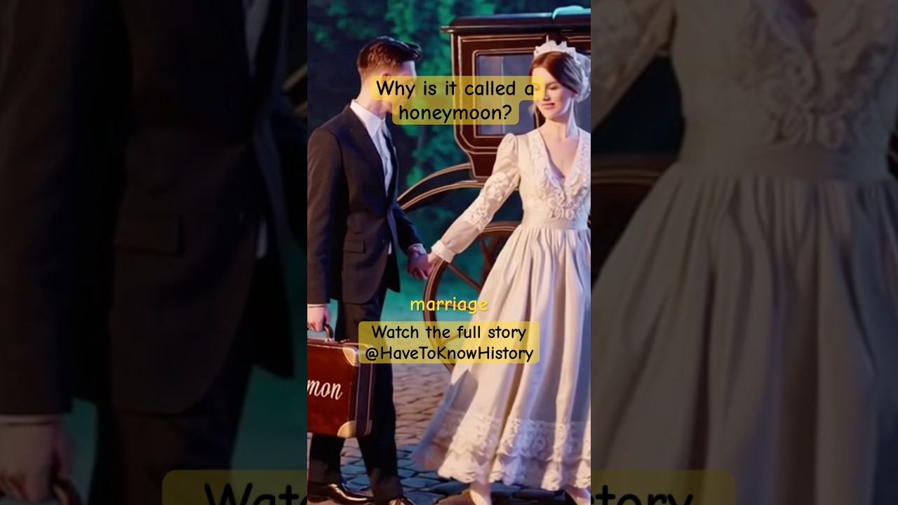 Sweet & Strange Wedding History of the Honeymoon 🍯🌙