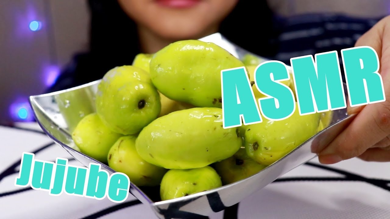 ASMR Jujube/Chinese Dates | Crisp Crunchy Eating Sounds | ASMR Hanabi