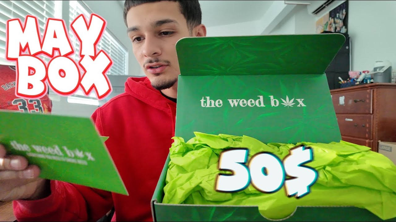 Mystery Unboxing from @theweedbox4280 (MAY BOX 50$)🎁❓