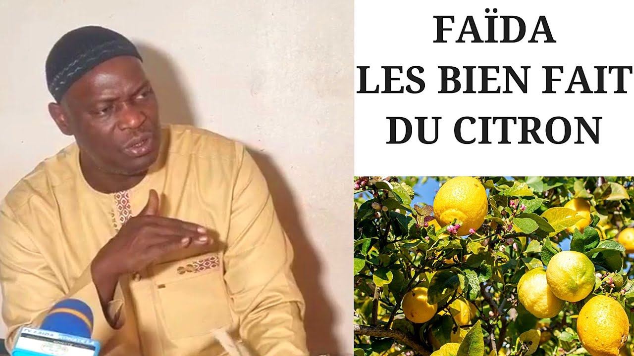 MAMADOU KONATE FAÏDA SUR LES BIEN FAIT DU CITRON