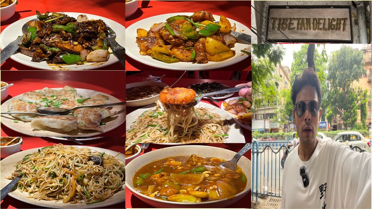 This Restaurant Introduced MOMO to Kolkata ft. TIBETIAN DELIGHT🤩 South Kolkata Best Chinese Food💯😋🔥