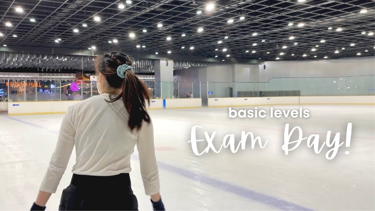 Figure Skating Exam Day🗓 (passed all basic levels!🎉) | SM Moa Philippines