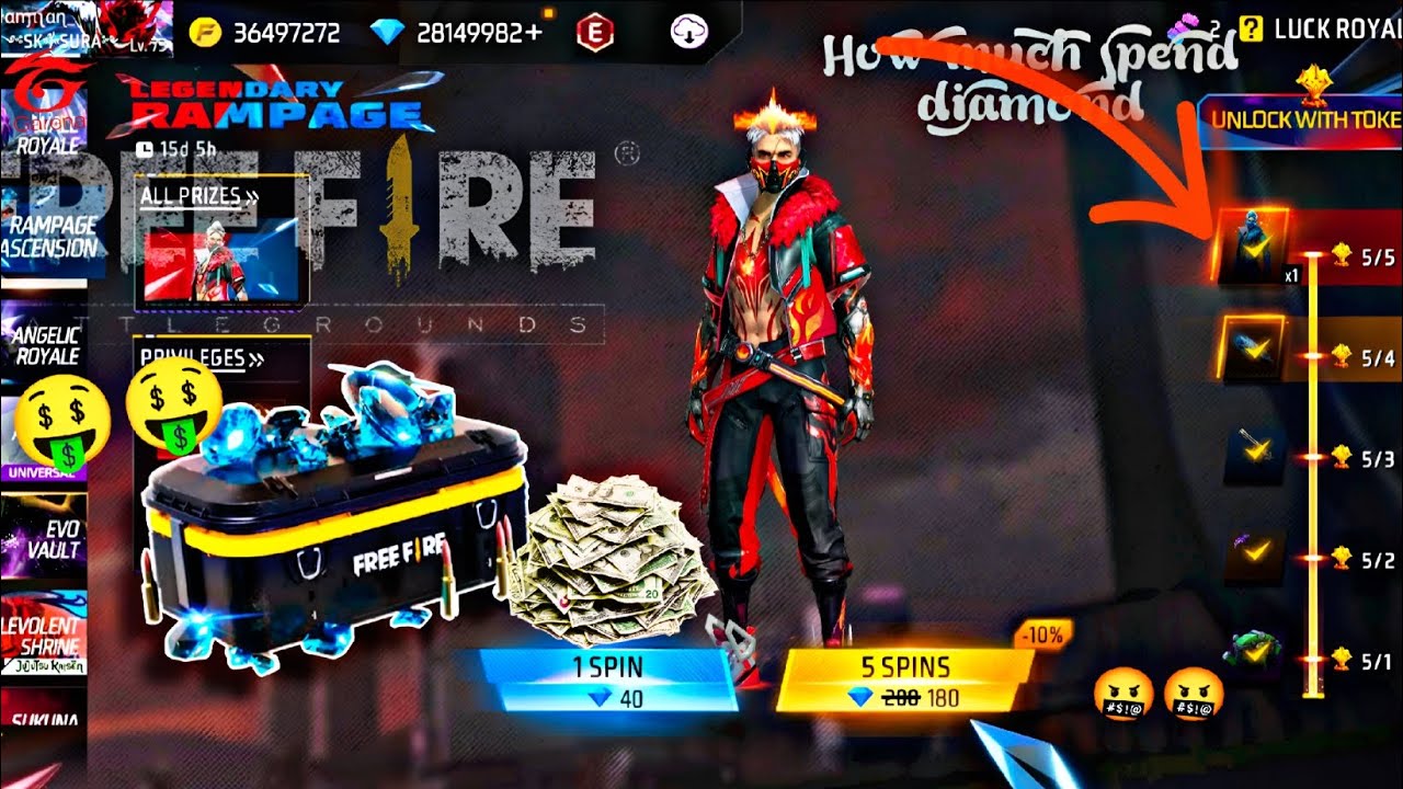 Rampage bundle spinning #tamil #freefire #spinning  #trending #viralshort #shortsfeed#freefiremax#ff