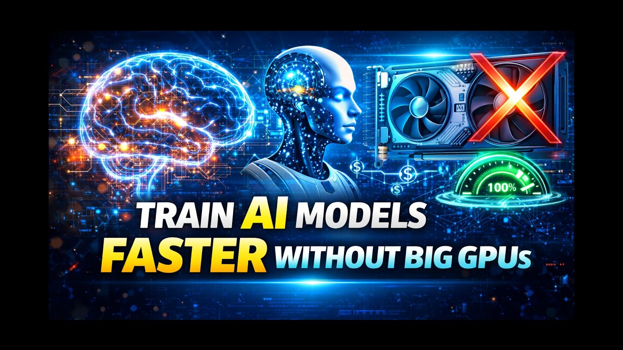 Train AI Models Faster Without Big GPUs | New AI Training Methods