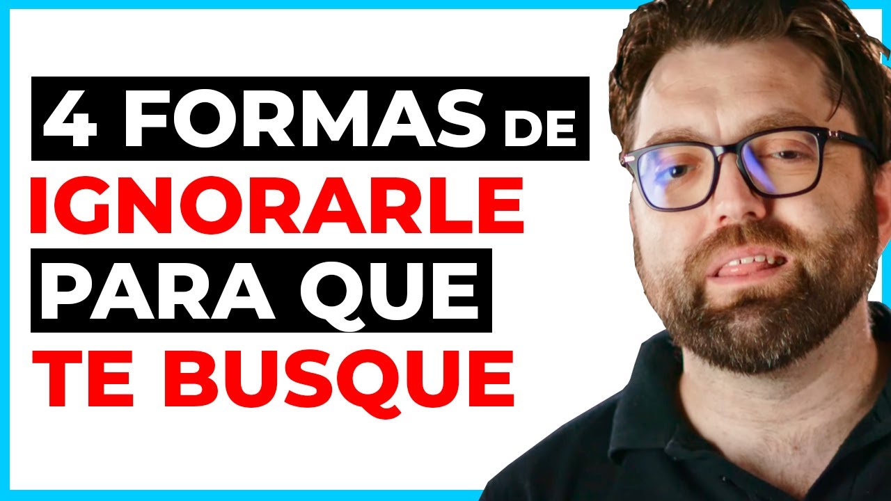 4 formas de ignorar a esa persona para que solo piense en ti y seas su prioridad
