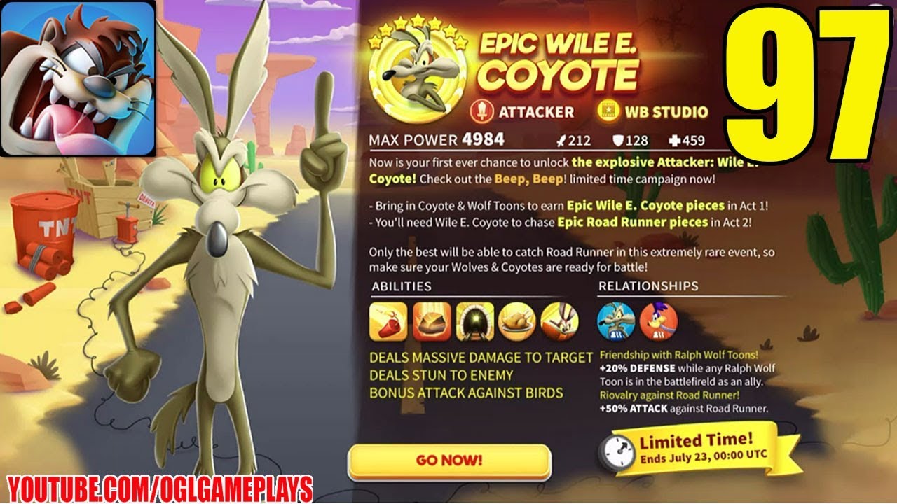 Looney Tunes World of Mayhem (Wile E. Coyote Event) Gameplay #97