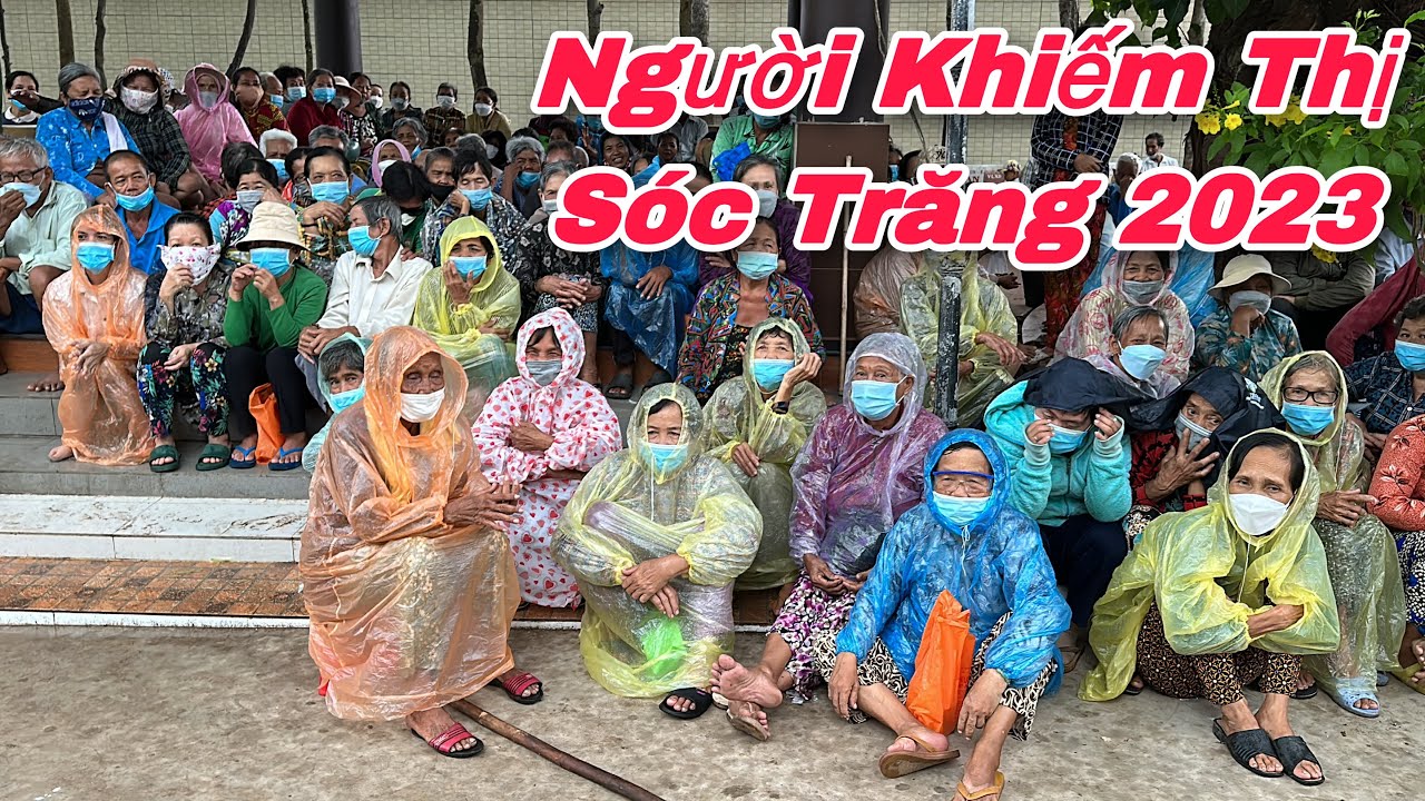$5000 Gửi 360 Người Khiếm Thị Khuyết Tật Ung Thư Vĩnh Châu Sóc Trăng Ngày Mưa Gió | Khương Nhựt Minh