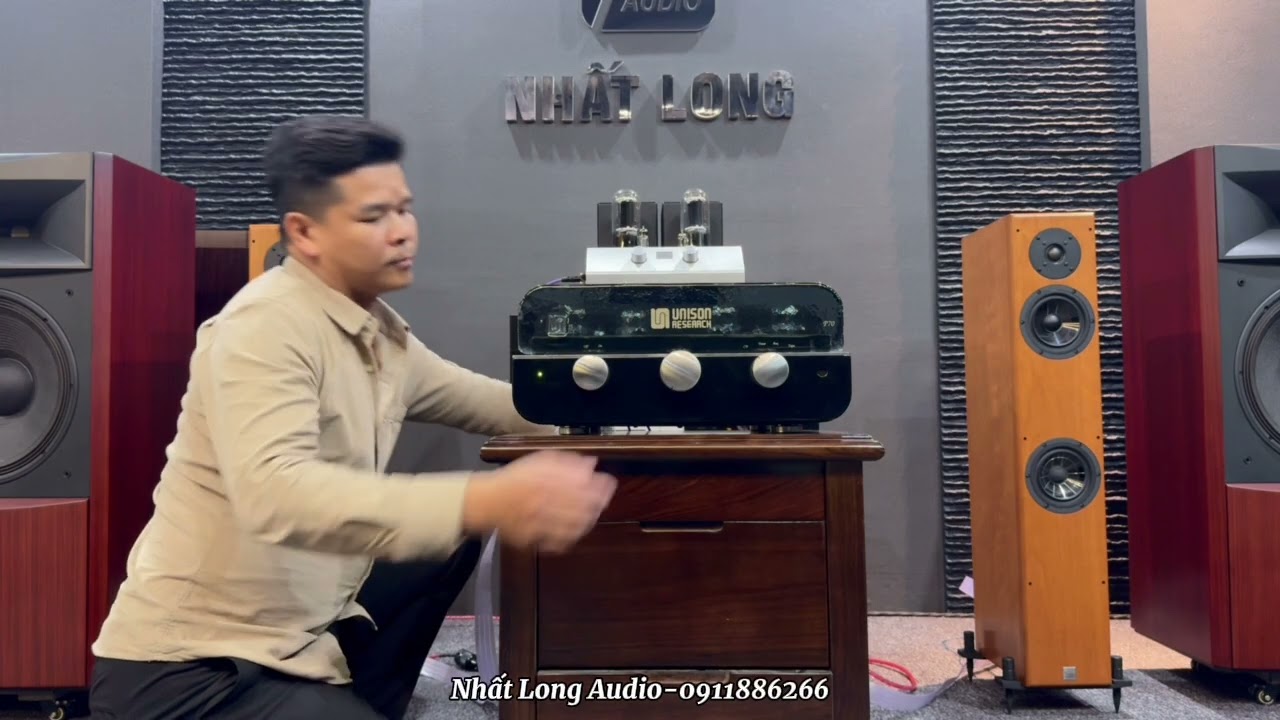 Hàng Kịch Độc! Có duyên mới gặp. Ampli Tube Unison research P70 & Loa Vienna Acoutics Mozart Grand