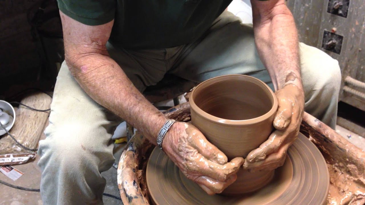 Three Basic shapes from a ball of clay.