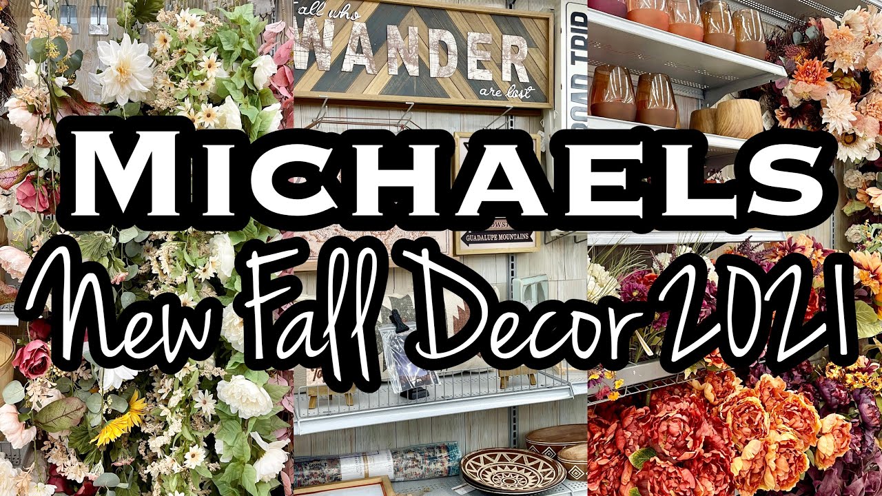 MICHEALS NEW FALL DECOR 2021 • SHOP WITH ME