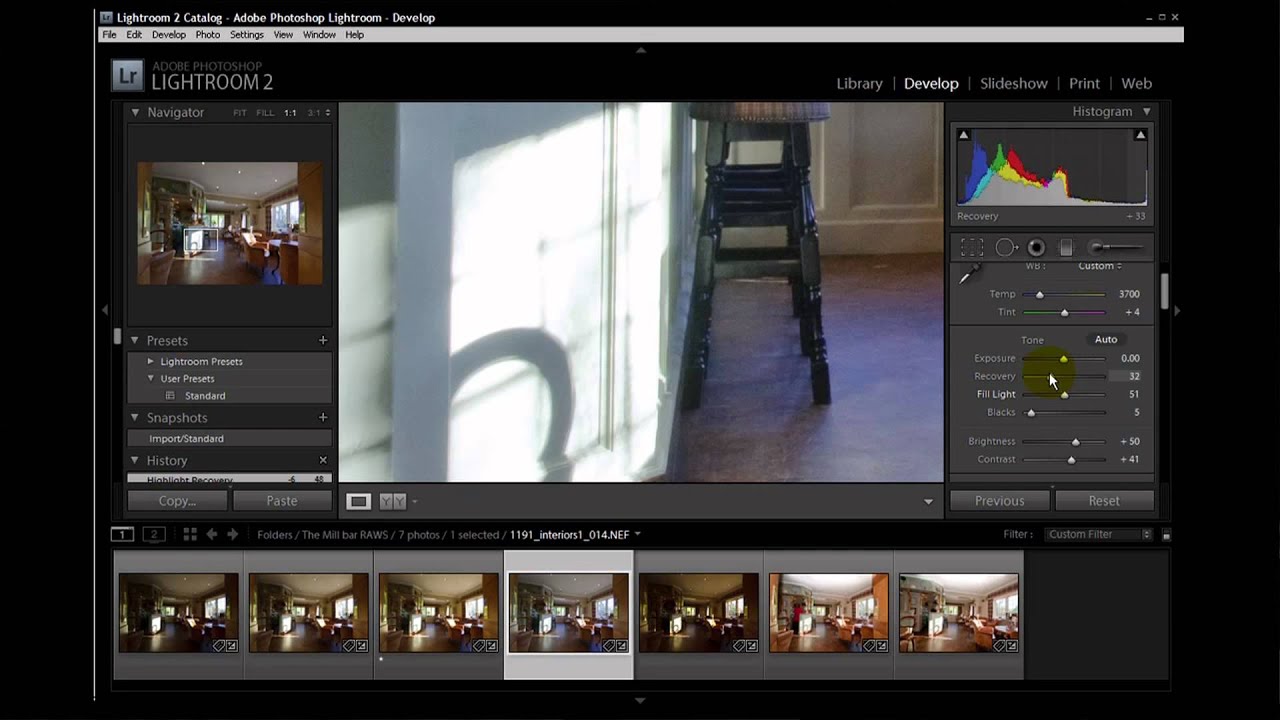 Photographing Interiors Pt2 The Edit
