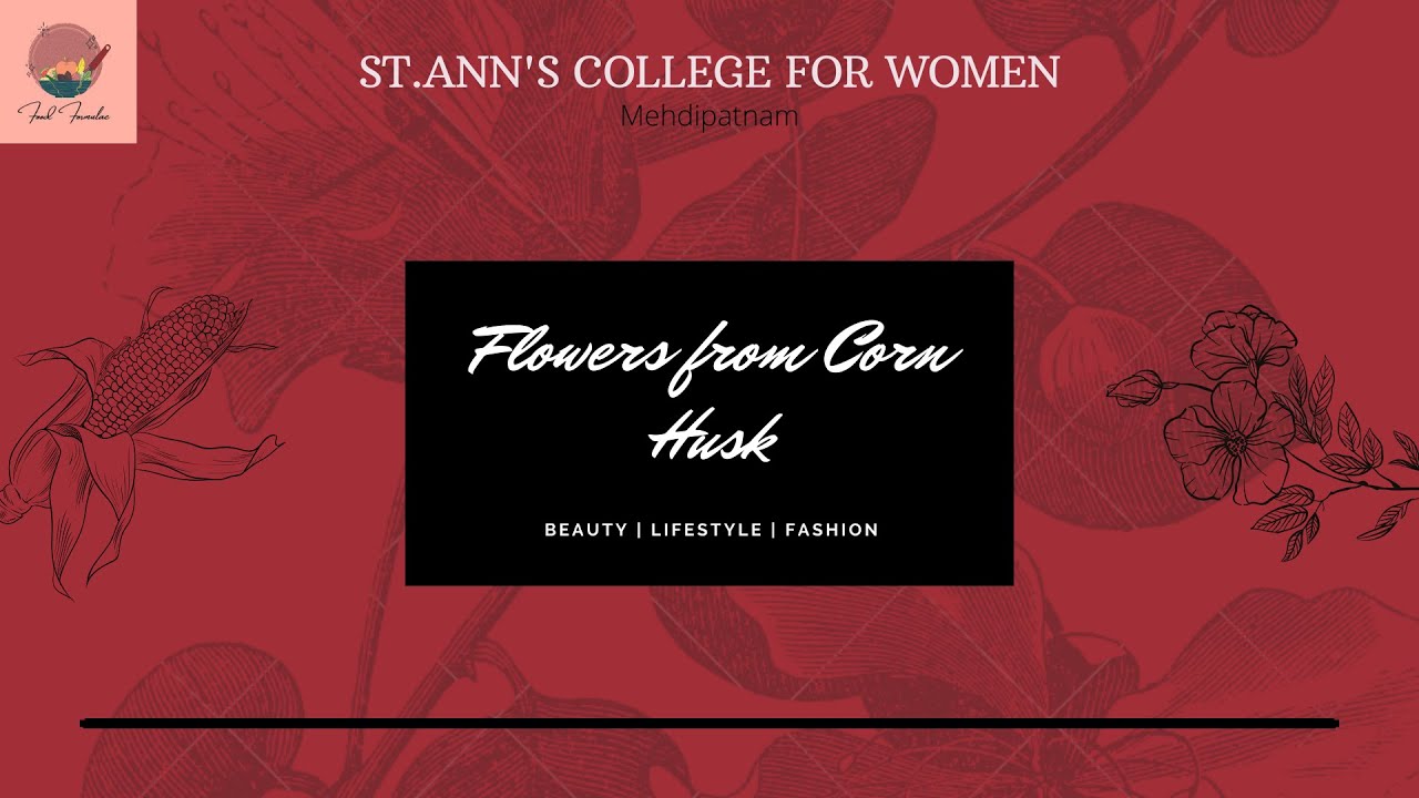 How to make Flowers from Corn Husks at Home!