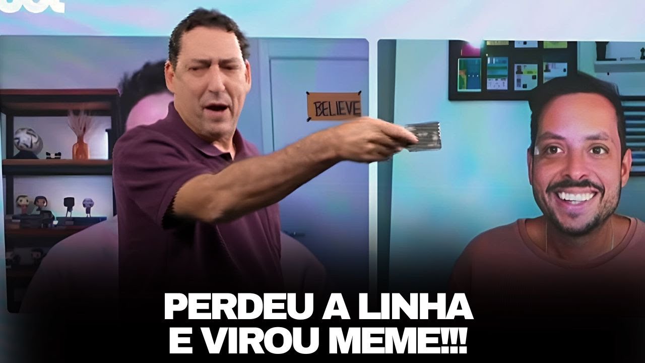 PVC vira meme ao vivo, passa vergonha no estúdio e ainda se contradiz sobre Bruno Henrique