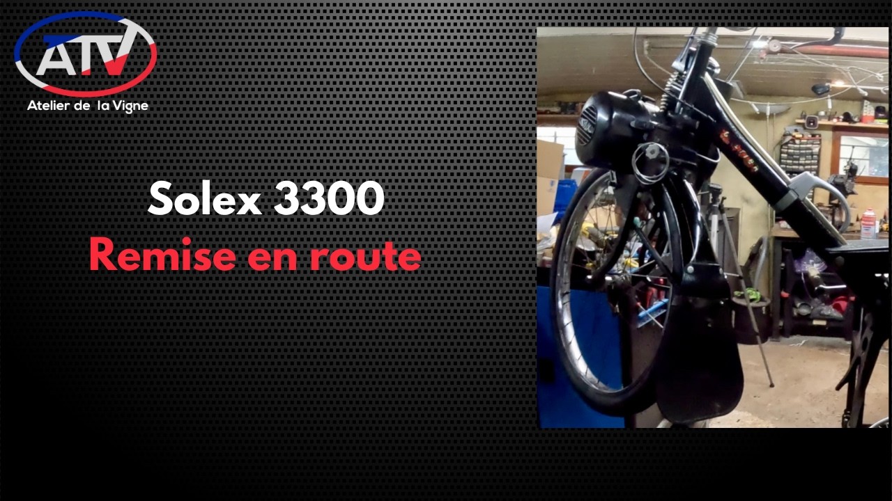 Remise en route d'un Solex 3300