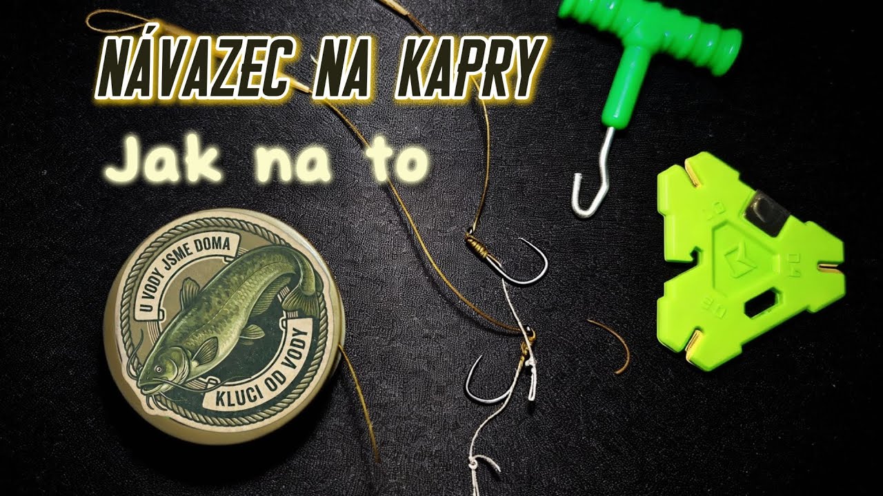 Základní návazec na kapry🎣👆Jak na to? 🐟🫵
