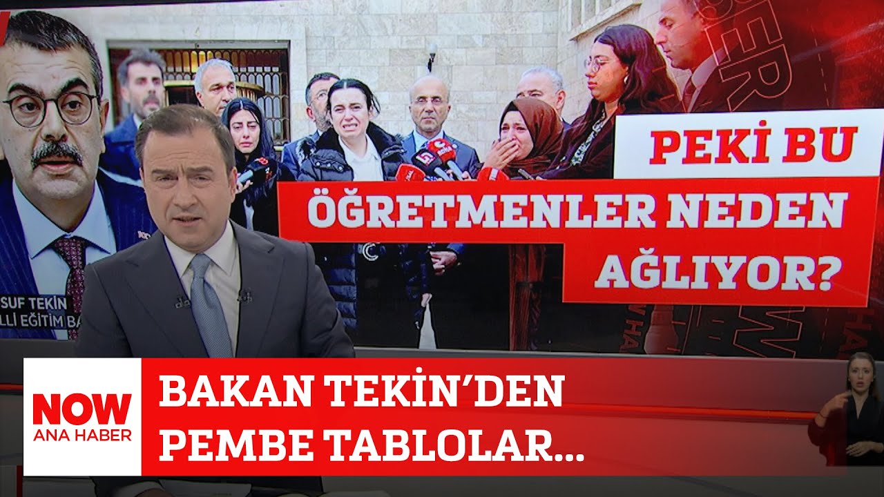Bakan Tekin’den pembe tablolar... 16 Aralık 2024 Selçuk Tepeli ile NOW Ana Haber