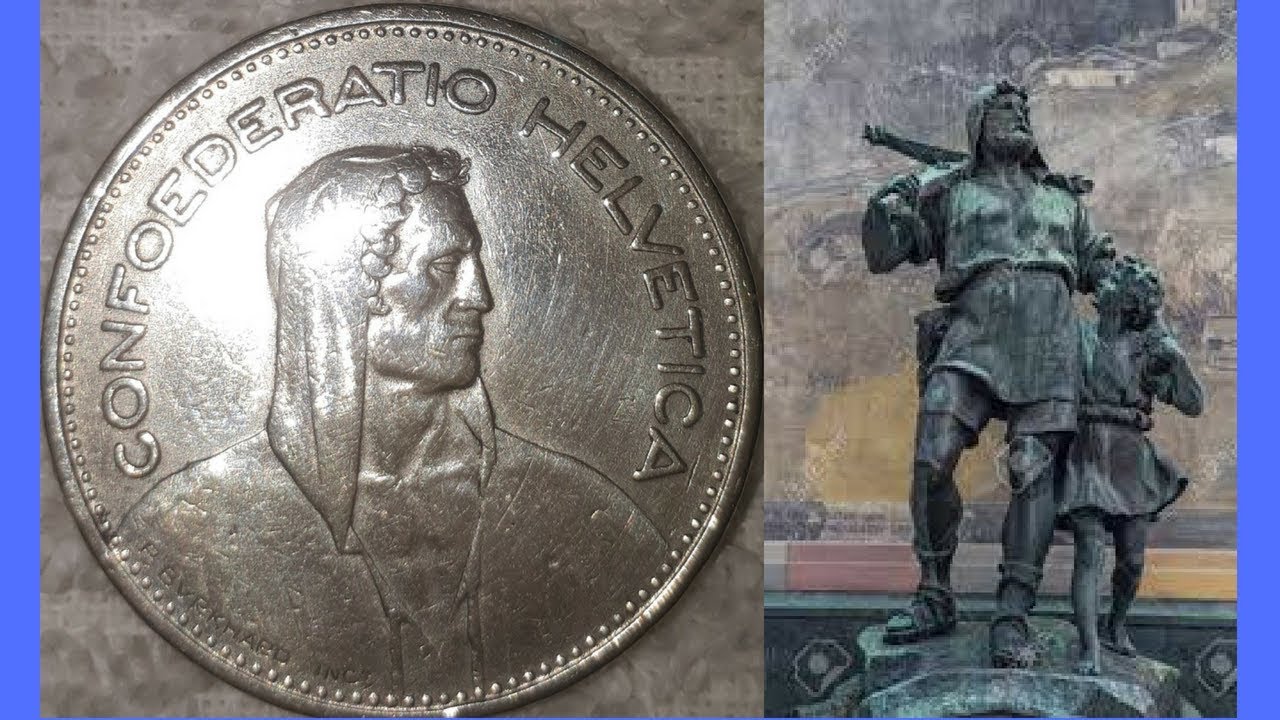 A  MAGNÍFICA  MOEDA DE PRATA DE GUILHERME TELL