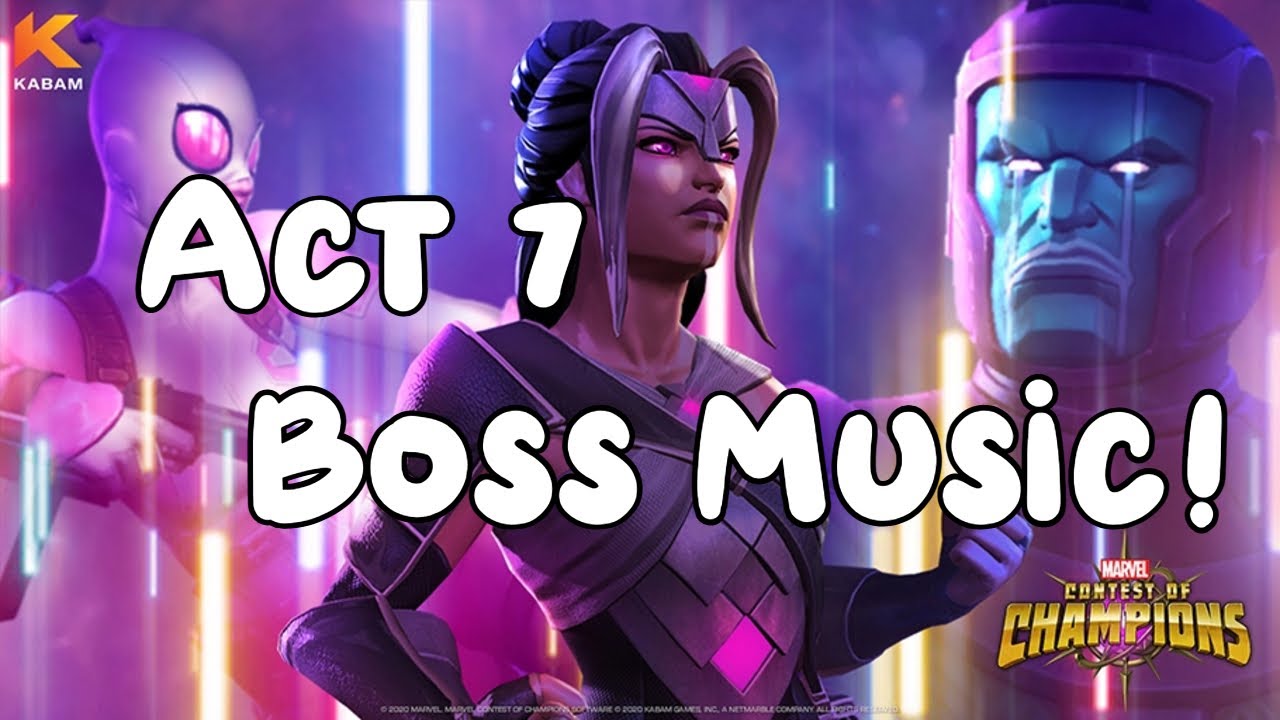 Act 7 Boss Music! | Marvel Contest Of Champions