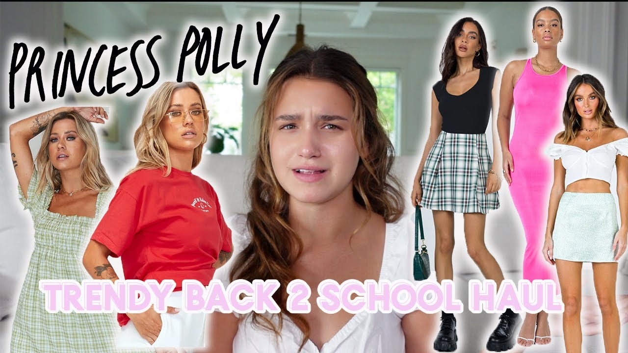 Back To School Trendy Clothing Haul | Princess Polly