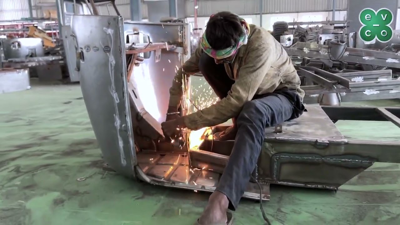 Inside EV-CO: The Future of 3 Wheeler Manufacturing #EVCO #ElectricAuto #shorts