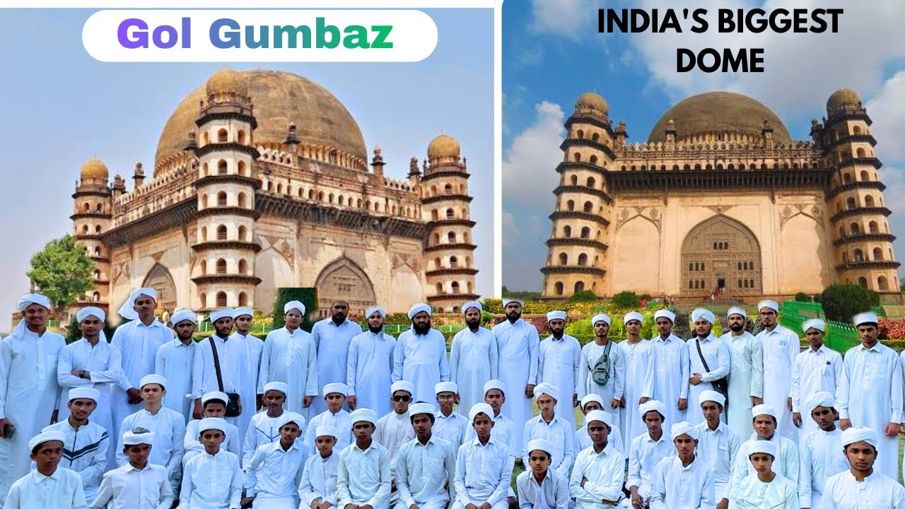 Gol Gumbaz INDIA'S BIGGESTDOME ||Vlog :30||  Bijapur Tour . ￼
