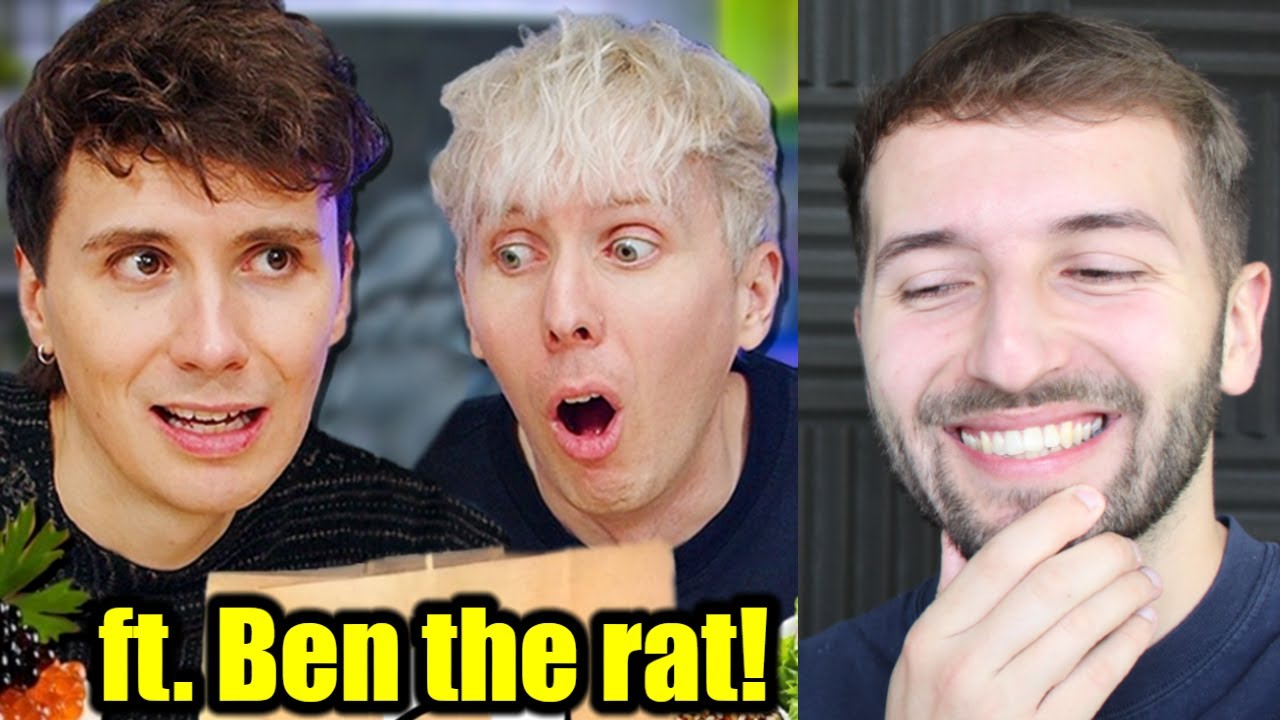 Dan and Phil ordering a completely random 4 course meal Reaction!