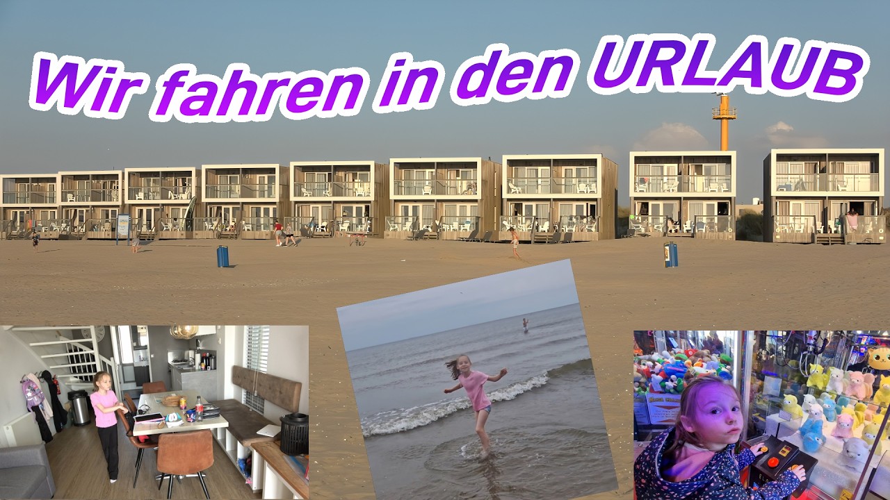 ROOMTOUR! Wir machen URLAUB in Hoek Van Holland Roompot Beach Villa Niederlande