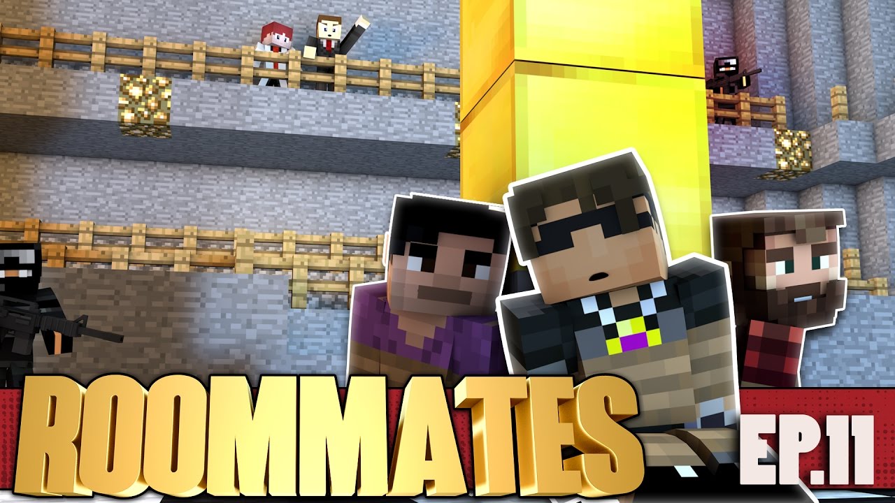 SkyDoesMinecraft ROOMMATES! &ldquo;SEEING RED&rdquo; S3 #11 (Minecraft Roleplay Show)
