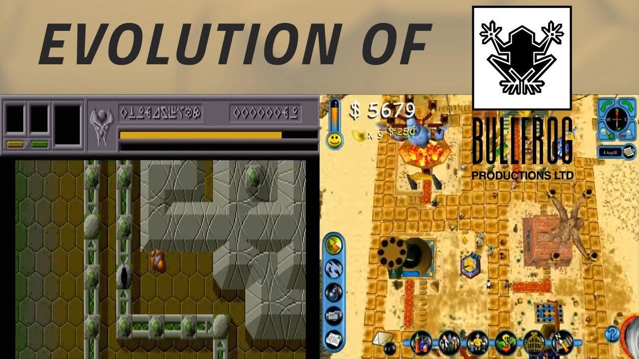 Evolution of Bullfrog Productions Games