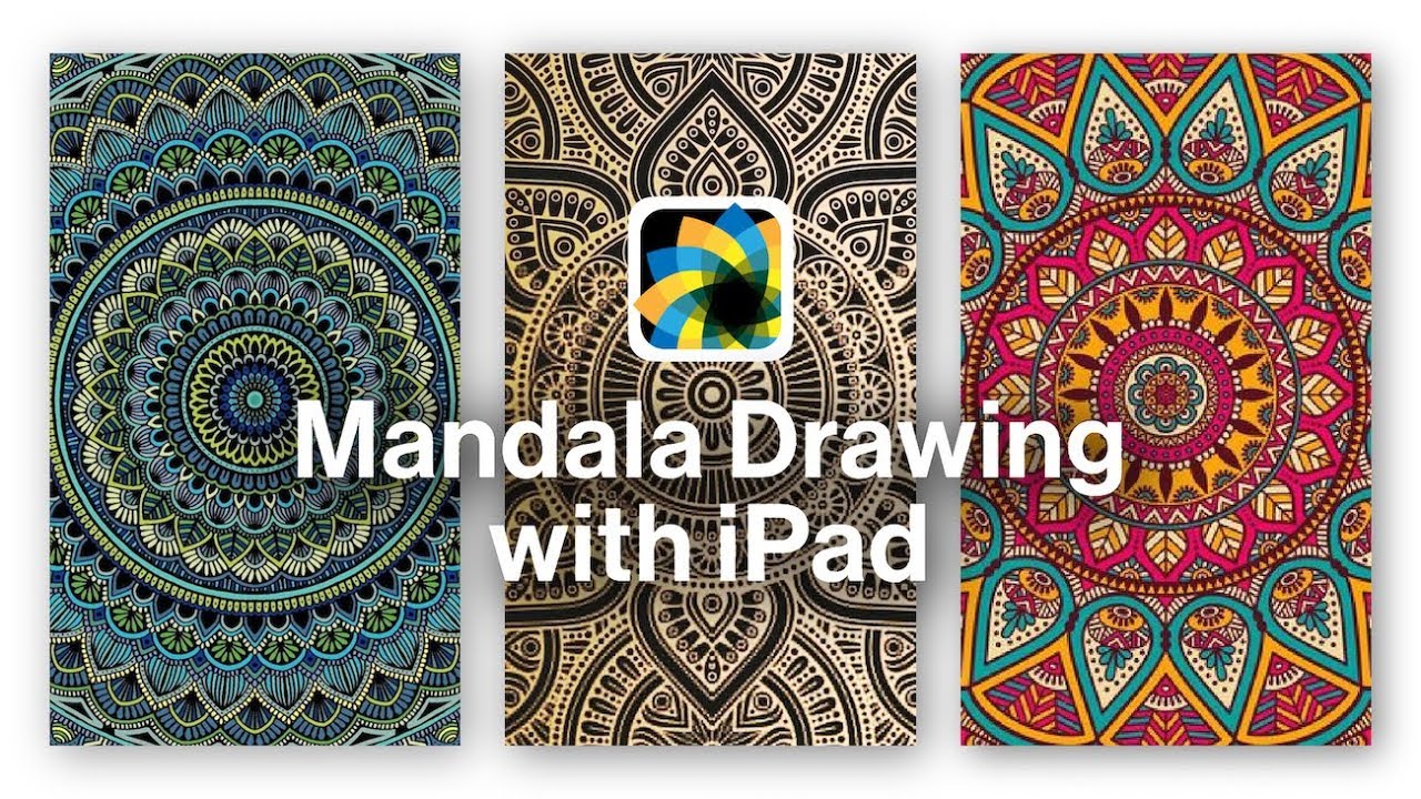 iPad Pro: Mandala Drawing with AMAZIOGRAPH!