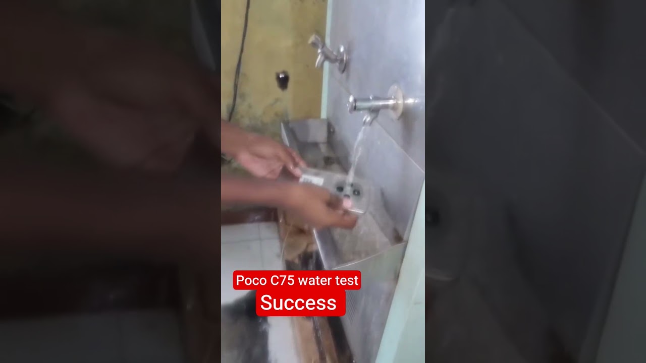#watertest POCO C75 5G