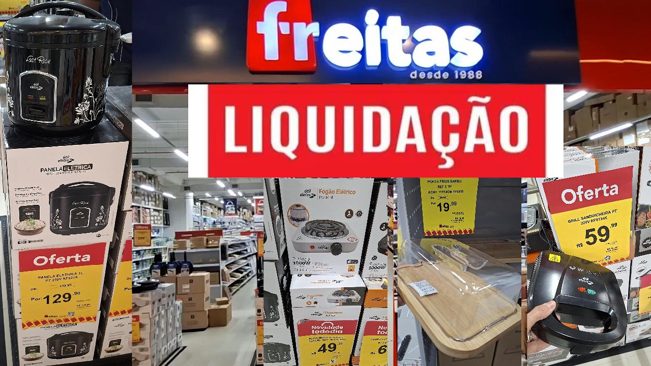 FREITAS NA LIQUIDA PANELAS, UTILIDADE DO LAR, MOTO ELETRICA, POTES E ELETRODOMESTICO.
