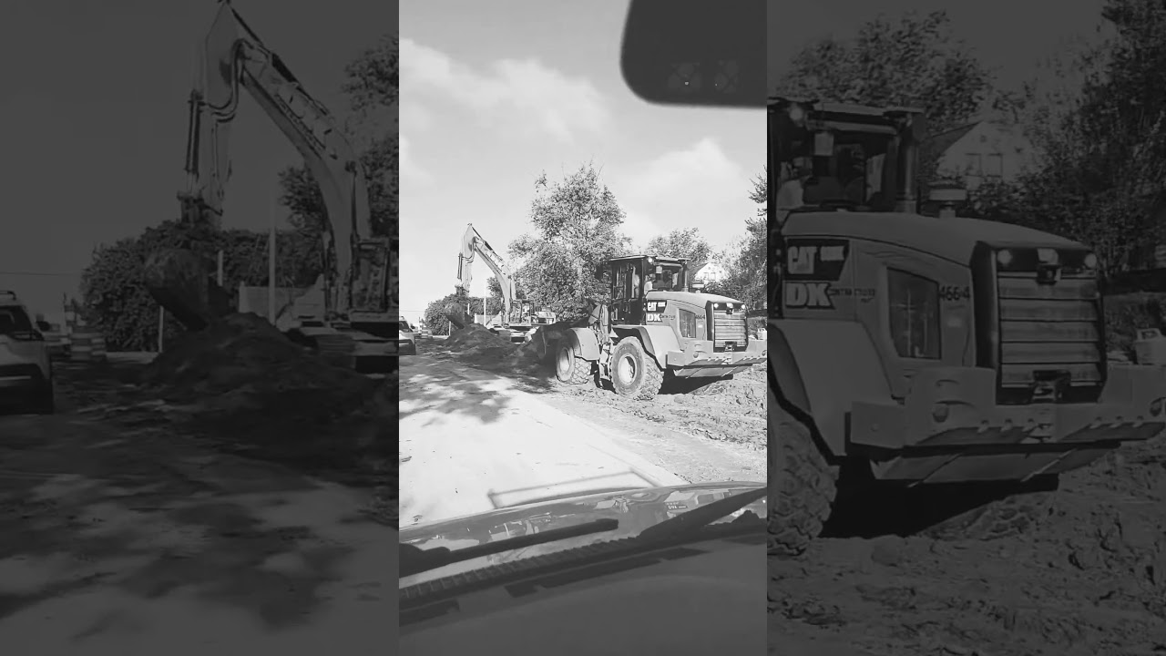 Road Work in Progress #roadconstruction #sewer #pavementdesign