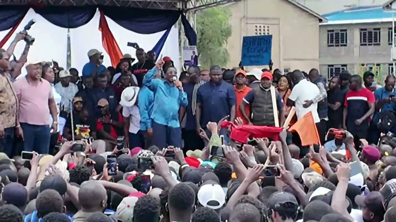 WALIUWA RAILA, SAHII WANATAKA KUUWA ODM. RAILA AMEFUFUKA NDANI YA ODM
