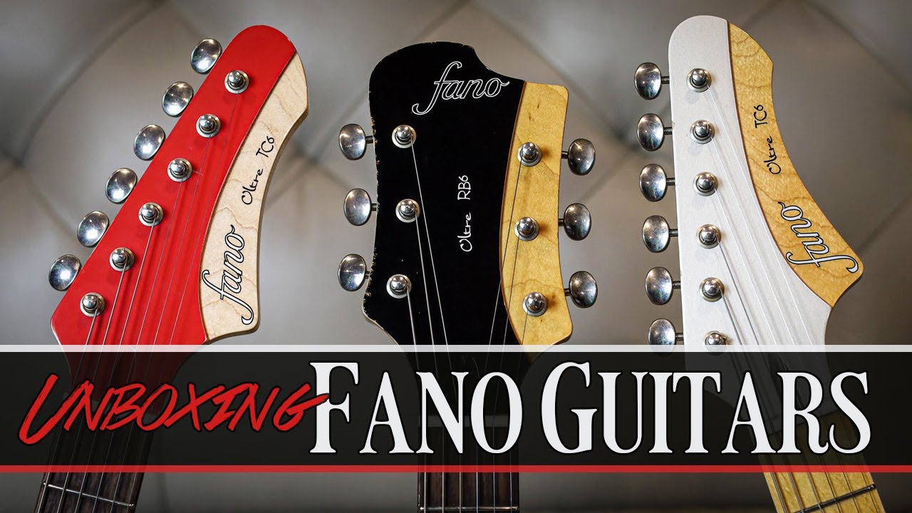 A Fano-tastic Unboxing | New Custom Order Fano Oltre Guitars