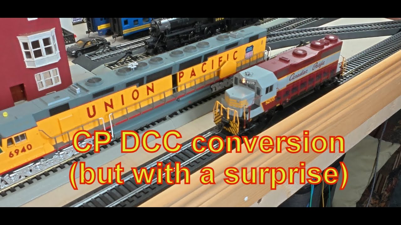 CP 8205 DCC conversion