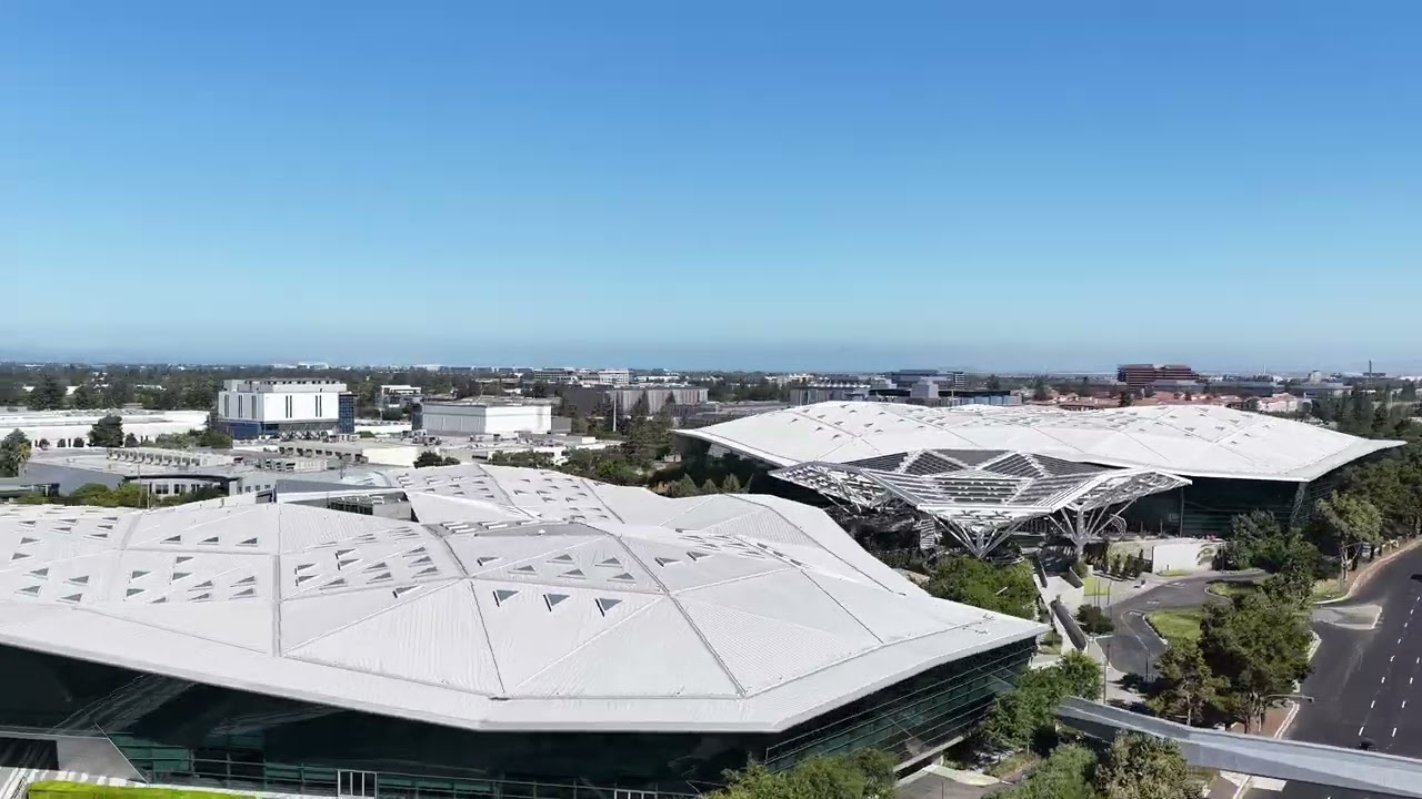 NVidia Headquarter from Drone