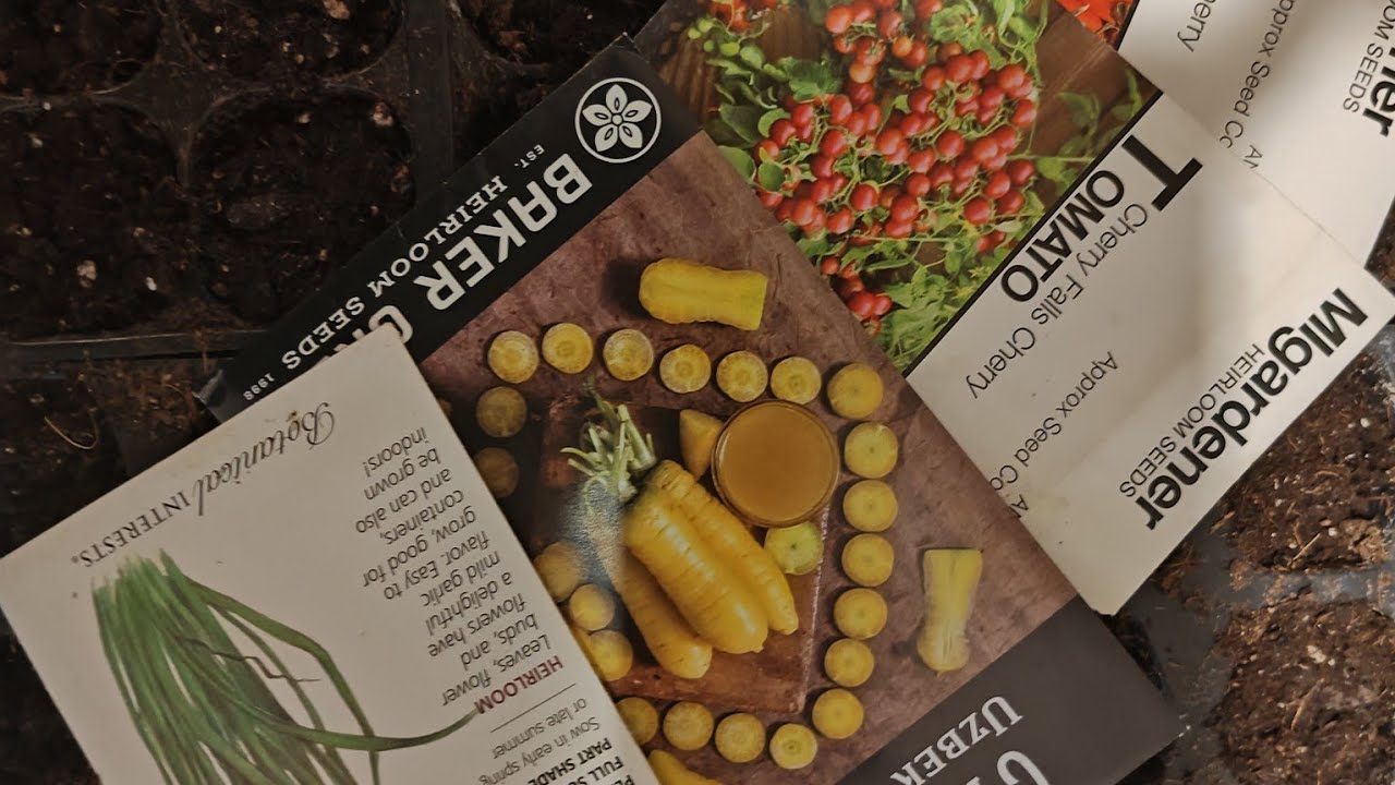 Seeds I'm  planting in my garden 2026 
