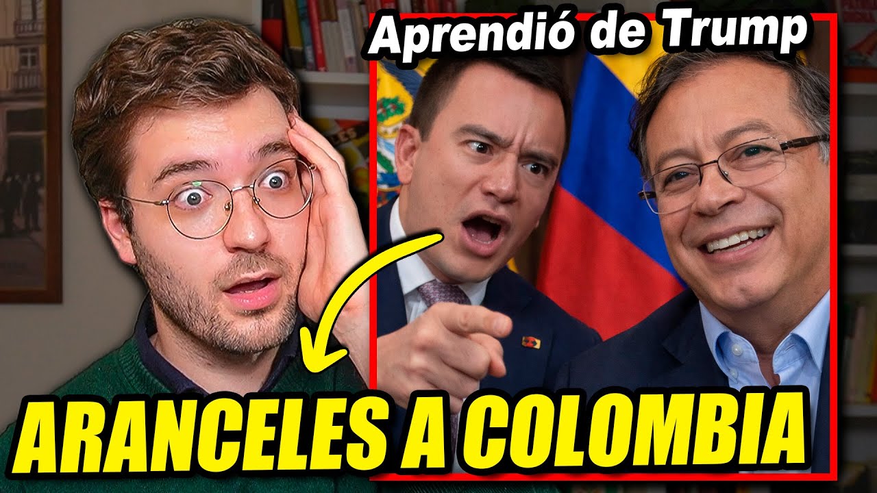 ECUADOR IMPONE ARANCELES DEL 30% A COLOMBIA. NOBOA COMETE UN ERROR.