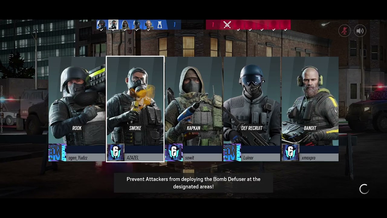 So i tried Rainbow six mobile