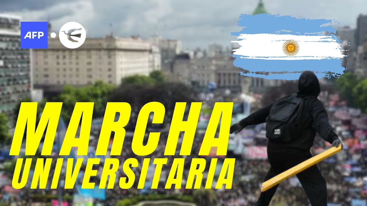 Furia universitaria contra Milei: Quinta marcha federal termin&oacute; con choques y detenidos