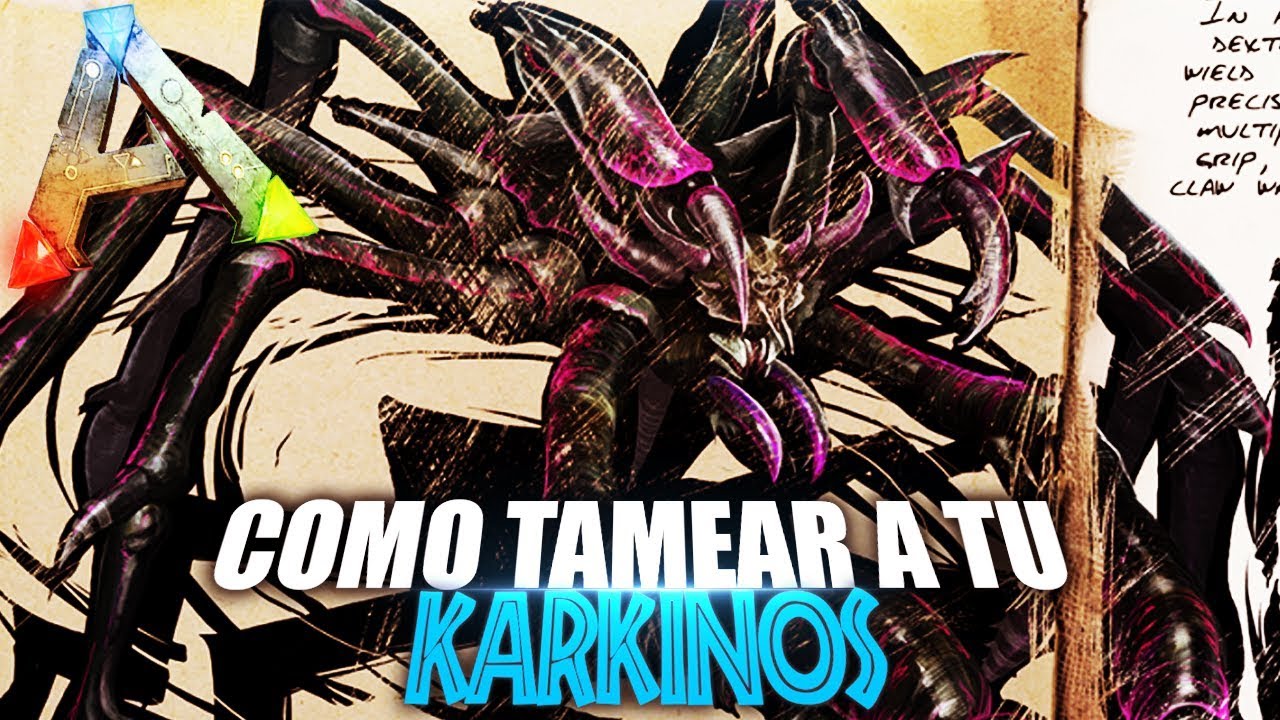 COMO TAMEAR A TU KARKINOS SOLO | Guia Español | Ark: Survival Evolved