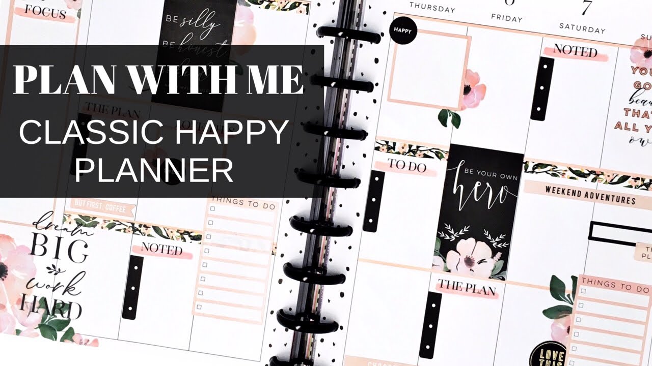 PLAN WITH ME | Classic Happy Planner | Teresa Collins | March 2-8, 2020
