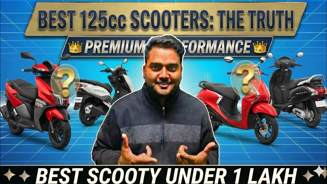 Top 5 Best 125cc Scooters in India 2026 | Most Fuel Efficient 125cc Scooters