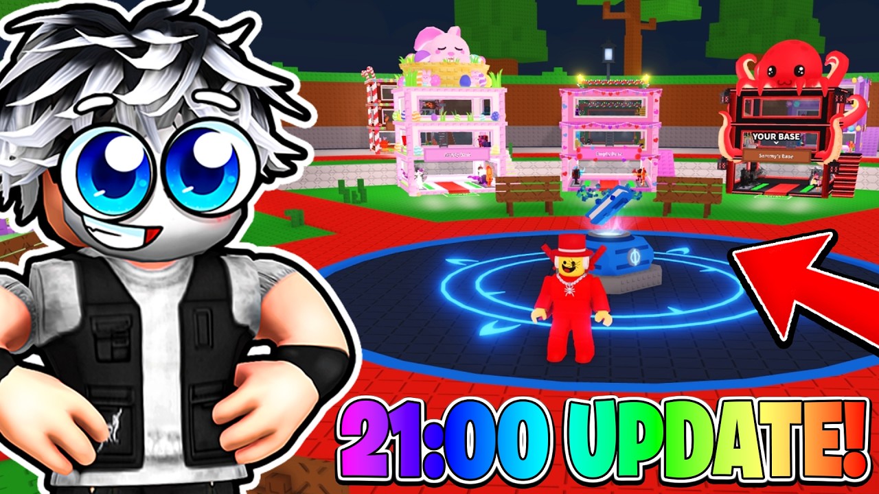 🎉17:00 NOWY UPDATE W LUCKY BLOCK RUSH!🎉 #roblox